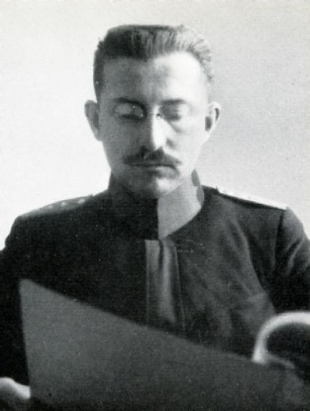 Walter Scherrer, aus der Bildgalerie der Kommandanten der Fliegerabteilung